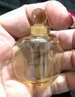 Vintage 2  Empty Glass Mini Bottle Parfum Perfume Dune Christian Dior Paris