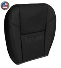 2012 2013 Chevy Silverado Ltz Driver Bottom Leather Perforated Seat Cover Black