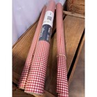 Vintage Village Prepasted Peelable Double Roll Cottage Red Gingham Wallpaper