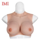 Plus Size Silicone Breast Forms Realistic Fake Boobs Tits Breastplate B-g Cup 