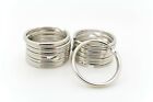 Wholesale Lot 10 25 50 100 Sturdy Key Rings Split Rings Keychain 28mm 1-1 8  D