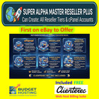 Super Alpha Master Reseller Plus  Unlimited Hosting   Free Clientexec Billing