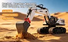 Huina Model Rtr 1 14 2 4g Rc Excavator Dumper 1 18 Semi Trailer Construction Car