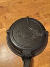 7 8 Cast Iron Waffle Maker Unbranded
