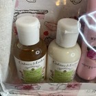 Crabtree   Evelyn Rosewater   Sweet Almond Oil Travel Set Lotion  Gel  Cream
