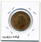Great Britain  Half Penny  1929 Choice Uncirculated Red And Brown