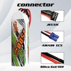 Cnhl 4s Lipo Battery 9500mah 14 8v 90c Lipo Battery Soft Case With Ec5 Plug F   