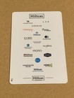 Hilton Honors Hotel Resorts Room Key Card 