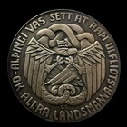 Iceland 5 Kronur 1930  Silver Coin-althing Millennium-nice Toning