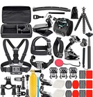 Camera Accessory Bundle For Gopro Hero Series With Mounts  Straps  Case  Tripod