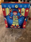 Jack In The Box Clown Toy Musical Schylling Silly Circus Tin Vintage Style