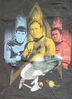 Vintage 1998 Star Trek T Shirt Large Kirk Spock Mccoy Enterprise Gildan 90s