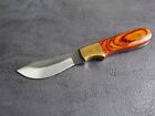 7    Fixed Blade Knife Leather Sheath High Carbon Steel File Knife Handmade Thick