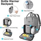 Bottle Warmer Backpack With Breastmilk Cooler Bag  Diaper Bag