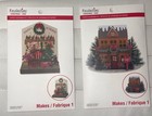 2x Christmas Paper Diorama Kit Recollections Happy Holidays Christmas Mail New