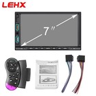 7  Single 1din Touch Screen Stereo Bluetooth Radio Car Apple android Carplay Gps