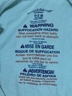 Swaddle Me Newborn Nb Swaddling Sleep Sack Full Two Way Zipper Light Blue 0-3 Mo