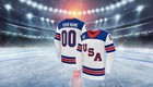 Custom 2026 Usa Hockey Jersey     Personalized Team Usa Jersey S   5xl