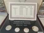 1983 Bahrain Proof Silver Set Of 8 Coins 500 250 100 50 25 10 5 1 Fils