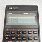 Hewlett Packard Hp 42s Rpn Scientific Calculator Vintage 1987 W  Battery Tested