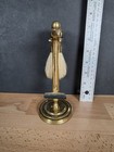 Vintage Brass Duck Head Razor   Shaving Brush On Stand