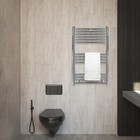 Chrome Hydronic Towel Radiator  31 5  X 19 7  X 1 2 