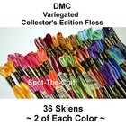 Dmc Floss Variegated 36 Skeins 6 Strand Embroidery Thread Collector s Edition