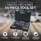 Master Mechanic 1 4 X 3 8  Drive 54 Piece Mechanic s Tool Accessory Socket Set