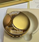 Nib 2000 Golden Millennium  Estee Lauder Lucidity Translucent Powder Compact