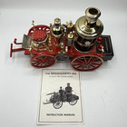 Vintage The Mississippi 1869 Antique Fire Engine Radio W  Manual Tested Working 