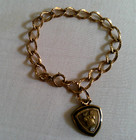 Vintage Western Electric Gold Filled Rotary Phone Charm Service Award Bracelet