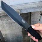 11  Black Full Tang Tactical Survival Hunting Knife Fixed Blade W  Sheath New