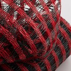 Buffalo Plaid Christmas Deco Mesh - 10  X 10 Yards  Red   Black  Valentine s Day