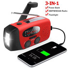 Multifunctional Am fm noaa Portable Weather Radio Emergency Hand Crank Radio Pow