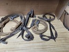 Wh Buckingham 16  Pole Climbing Spikes Gaffs Cat No 32 With Belt   Ropes 