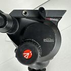 Manfrotto 504hd Video Fluid Head - With Telescoping Pan Handle Supports 19 Lbs 