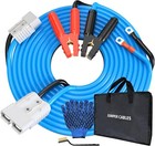 0 Gauge Heavy Duty Jumper Cables 30 Ft 1000 Amp Quick Connect Plugs For Truck