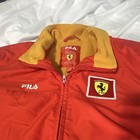 Vintage Fila Scuderia Ferrari F1 Jacket Schumacher Era Size Small