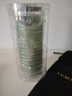Luminara Real Flame Effect Candle Green Pillar String Lights Around New Gift Bag