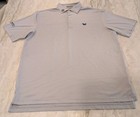Scotty Cameron Scotty Dog Gray Striped Summer Comfort Polo Large Peter Miller