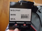Nwt  Mission D-2 Black red Hockey Pants Size Sr-xl see Pictures free Shipping 