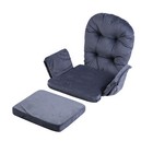 Cotton Cushion Set For Baby Nursery Relax Rocker Rocking Chair Glider Ottoman Us