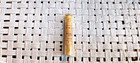 Antique Vtg D m  Campana Art Co China Powder Paint In Glass Vial   Albert Yellow