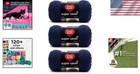 Super Saver Navy Yarn Bundle - 3-pack - Knitting crochet