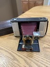 Antique 1910 Kodak  3 Folding Hawkeye Model 7 Camera Red Bellows Blairorg Manual