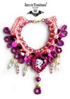 Betty Boop Fashion Accessories Choker Collier Necklace Cameo Medalion Jewellery