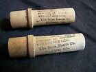 Boye Needle Co   Chicago 2 Wooden Needle Case With Sewing Machine Needles