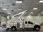 2011 Ford F550 4x4 Ext-cab 45  Atsm Bucket Truck Boom Mh Jib Diesel   under Cdl 