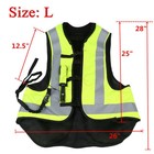 Size L Air Bag Vest Protective System Inflatable Turtle Motorcycle Jacket 