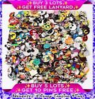 Disney Trading Pins 25 50 100 Assorted Pin 3 Lots  Free Lanyard  5 Lots  10 Pin 